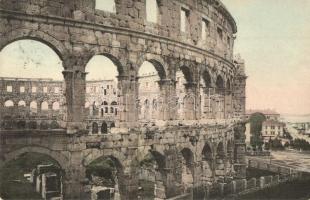 Pola - 10 db régi városképes lap / 10 pre-1945 town-view postcards