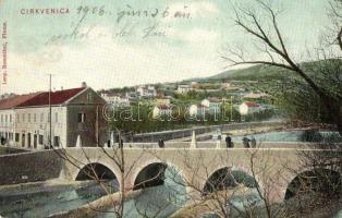 Crikvenica, Cirkvenica - 7 db régi városképes lap / 7 pre-1945 town-view postcards