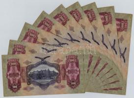 1930. 100P (9x) sorszámkövetők T:I,I-
Adamo P17