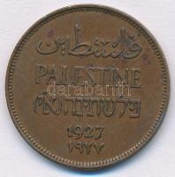 Palesztina 1927. 2m Br T:2 
Palestine 1927. 2 Mil Br C:XF