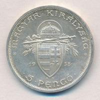 1938. 5P Ag "Szent István" T:2
Adamo P8.1