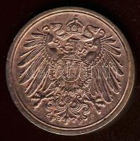 Német Birodalom / Császárság 1898F 1Pf T:3+