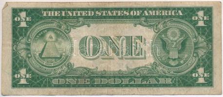 Amerikai Egyesült Államok 1934-1945. (1935A) 1$ "Silver Certificate - kisméretű" sárga pec...