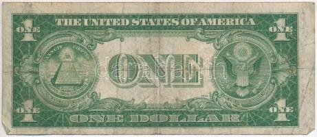 Amerikai Egyesült Államok 1935-1945. (1935A) 1$ "Silver Certificate - kisméretű", kék pecs...
