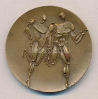 Kiss Nagy András (1930-1997) 1966. "VIII. Atlétikai Európa Bajnokság Budapest" Br emlékére...