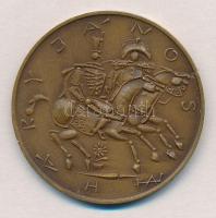 Kiss Nagy András (1930-1997) DN "Kodály Zoltán / Háry János" Br emlékérem (60mm) T:2