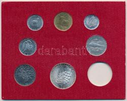 Vatikán 1976. 1L - 500L "VI. Pál pápa" (7xklf) hiányos forgalmi szett T:1,1- 
Vatican 197...