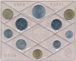 Olaszország 1980-1982. 3db hiányos forgalmi sor, mindegyik 500L Ag nélkül T:1,1-
Italy 1980-1982. 3...