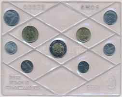 Olaszország 1980-1982. 3db hiányos forgalmi sor, mindegyik 500L Ag nélkül T:1,1-
Italy 1980-1982. 3...