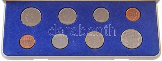 Belgium 1977. 50c-10Fr (4xklf) forgalmi sor francia felirattal + 1977. 50c-10Fr (4xklf) forgalmi sor...