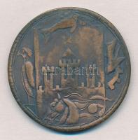 Nagy Benedek (1941-) 1984. "MÉE Székesfehérvár / Székesfehérvár és testvérvárosai" Br emlé...