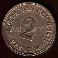 Német Birodalom / Császárság 1874A 2Pf T:3+