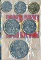 Spanyolország 1980. "Labdarugó VB 1982" szett 50c-100P (6xklf) eredeti tokban tanúsítvánny...