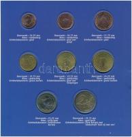 Hollandia 2001. 1c-2E (8xklf) forgalmi sor dísztokba rögzítve T:1- 
Netherlands 2001. 1 Cent - 2 Eu...