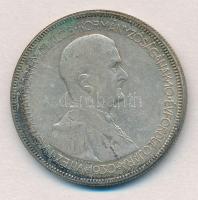 1930. 5P Ag Horthy jobbra T:2,2- patina Adamo P8