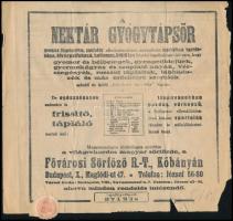 1927 Dr. Jáky Gyuláné Grosschmid Kató (1904-1986), Márai Sándor testvérének esküvőjére két gratuláló...