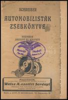 Schreiber: Automobilisták zsebkönyve. 3. kiadás.  160p. Sok reklámmal. Modern, műbőr kötésben, az er...