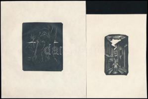 10 db Gy Szabó Béla fametszet kb 10x8 cm