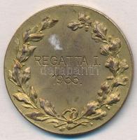Pincés Puder István (1907-) 1933. "Pesti Napló - Az Est - Magyarország / Regatta I." arany...
