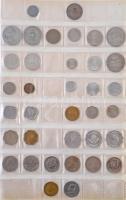 229db-os vegyes külföldi fémpénz tétel albumba rendezve T:vegyes
229pcs of various metal coins in a...