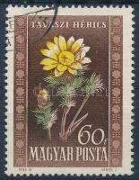 1950 Virág 60f eltolódott színnyomatok