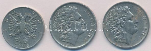 Albánia 1926R 1/2L Ni + 1L Ni + 1930V 1L Ni T:2,2-
Albania 1926R 1/2 Lek Ni + 1 Lek Ni + 1930V 1 Le...