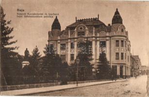 Baja, Szegedi Kereskedelmi és Iparbank bajai fiókintézetének palotája (Rb)