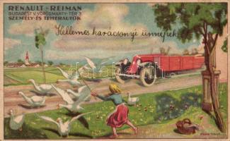 Renault commercial Litho s: Pólya Tibor (EB)