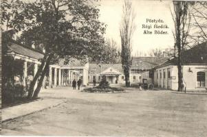 Pöstyén, Piestany; régi fürdők, kiadja Lampl Gyula / Alten Bäder / old spa