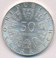 Ausztria 1973. 50Sch Ag "500 éves a Bummerlhaus" T:1- Austria 1973. 50 Schilling Ag "...