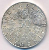 Ausztria 1967. 50Sch Ag "100 éves a Kék Duna keringő" T:1- patina
Austria 1967. 50 Schill...