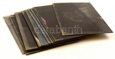 cca 1920 és 1930 között, Gráf Rudolf egri műtermében készült felvételek katonákról, többen kitünteté...