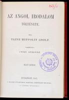 Taine Hippolit Adolf: Az angol irodalom története I-V. kötet. Fordította Csiky Gergely. Bp., 1881-18...