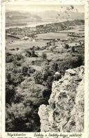 Verőce, Nógrádverőce; látkép a Borbély-hegyi szikláról (EB)
