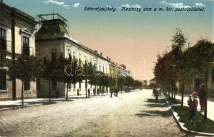 Sátoraljaújhely, Kazinczy utca, M. kir. posta hivatal