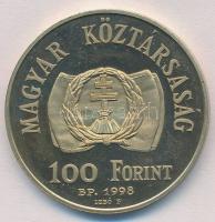 1998. 100Ft Cu-Ni-Zn "1848-49-es szabadságharc" T:1 (eredetileg PP) 
Adamo EM150