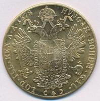 Ausztria 1878. 4D Cu "Ferenc József" replika T:2
Austria 1878. 4 Ducat Cu "Franz Jos...