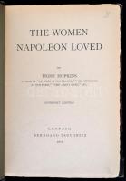 Tighe Hopkins: The woman Napoleon loved. Leipzig, 1910, Bernhard Tauchnitz, 286 p. Angol nyelven. Korabeli aranyozott, álbordás gerincű félbőr-kötésben, kopott borítóval.