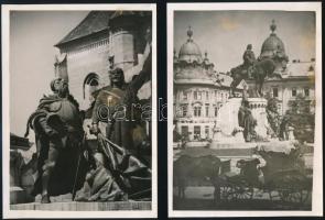 cca 1900 és 1950 Erdélyi tétel,  23 db vintage fotó, 9x12 cm és 18x24 cm között