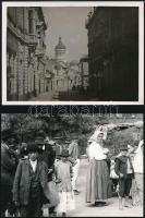 cca 1900 és 1950 Erdélyi tétel,  23 db vintage fotó, 9x12 cm és 18x24 cm között