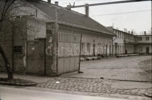 1977 Budapest, X. kerület, kőbányai helytörténeti jelentőséggel bíró felvételek a városrész változás...