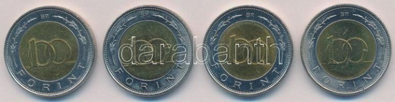 2002. 100Ft "Kossuth" (4x) T:1-,2 
Adamo FOEM1