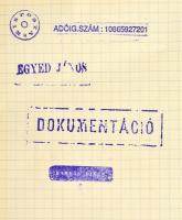 5 db különféle pecsétnyomó, bélyegző