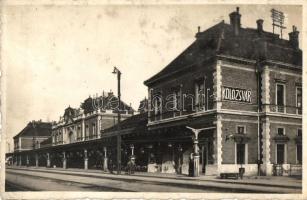 Kolozsvár, Cluj; Vasútállomás / Bahnhof / railway station (fl)