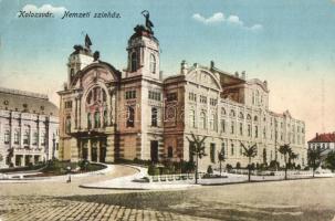 1916 Kolozsvár, Cluj; Nemzeti színház / National theater (EK)