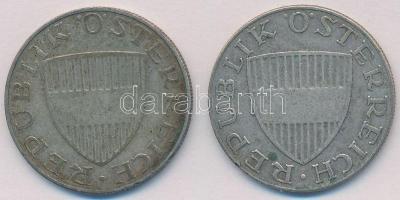 Ausztria 1957. 10Sch Ag (2x) T:2 patina
Austria 1957. 10 Schilling Ag (2x) C:XF patina