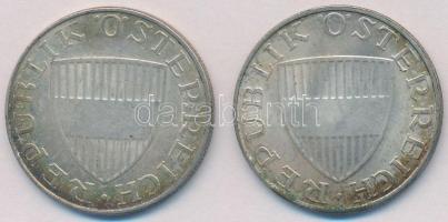 Ausztria 1972. 10Sch Ag (2x) T:2 patina
Austria 1972. 10 Schilling Ag (2x) C:XF patina