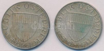 Ausztria 1973. 10Sch Ag (2x) T:2 patina
Austria 1973. 10 Schilling Ag (2x) C:XF patina