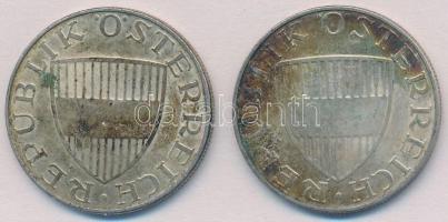 Ausztria 1973. 10Sch Ag (2x) T:2 patina
Austria 1973. 10 Schilling Ag (2x) C:XF patina