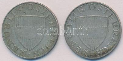 Ausztria 1958. 10Sch Ag (2x) T:2 patina
Austria 1958. 10 Schilling Ag (2x) C:XF patina